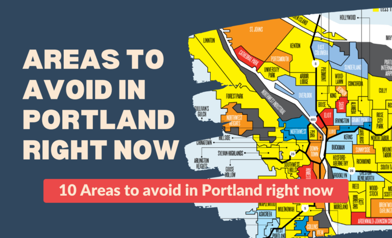 Areas to avoid in Portland right now