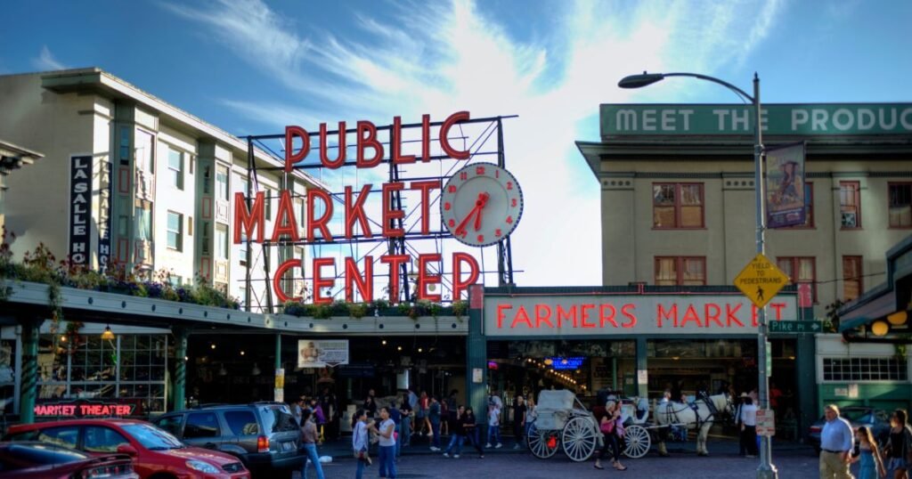 Pike Place Market  in Seattle