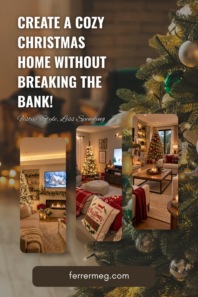 10 Ways to Decor Living Room for Christmas on a Budget