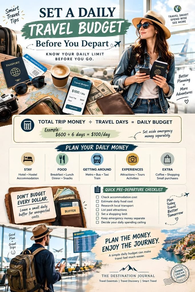 Planning travel expenses with a simple and realistic budget