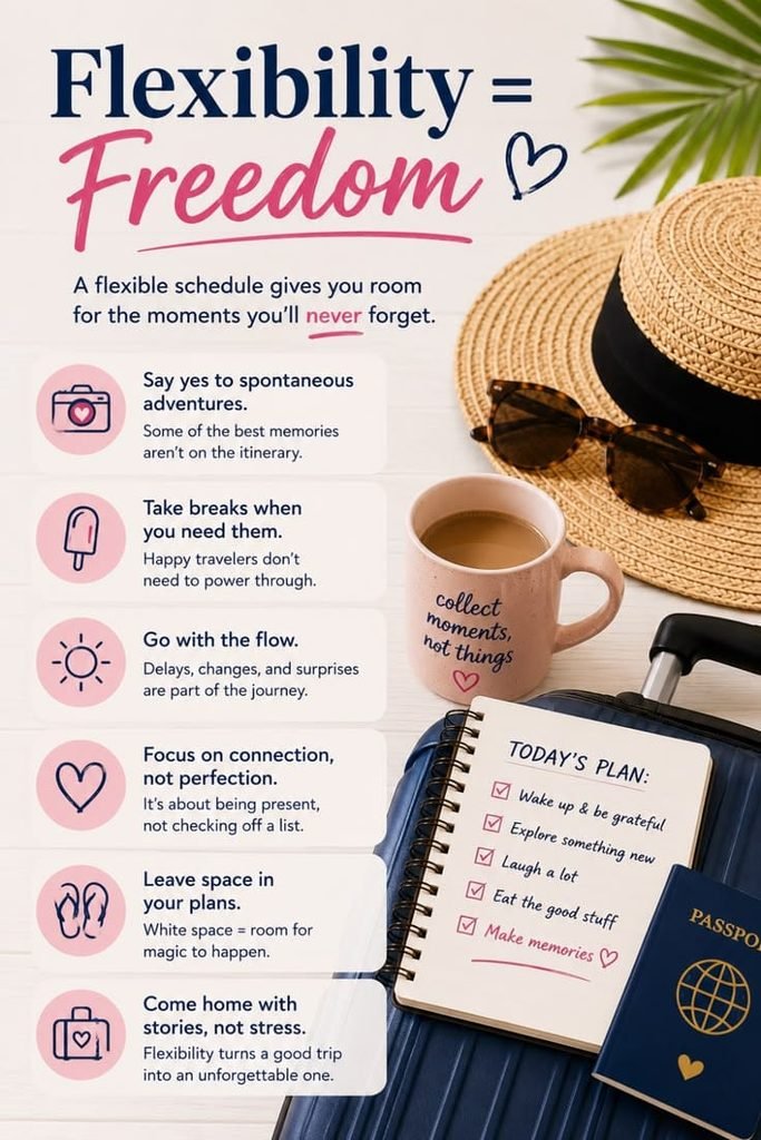 Exploring new destinations flexibly to save money and enjoy travel more