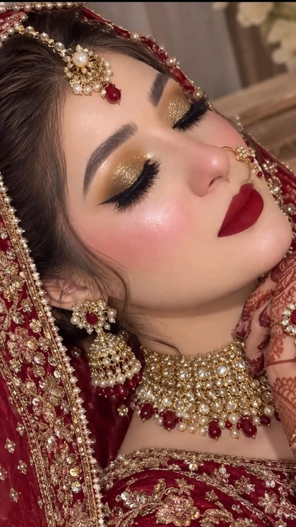 Radiant modern bride wearing a timeless wedding ensemble with elegant styling and meaningful details.