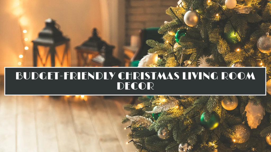 decor living room for christmas